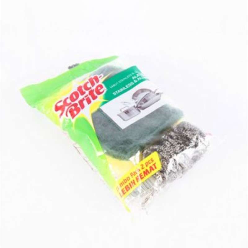 Pekanbaru SCOTCH BRITE SABUT STAINLESS&SPON C01
