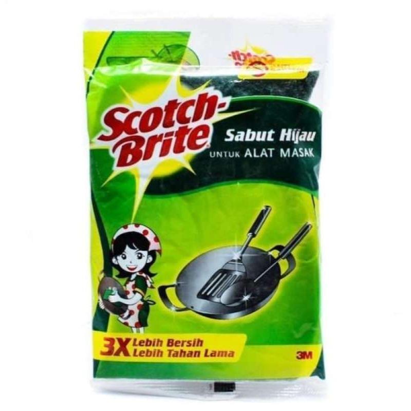 Pekanbaru SCOTCH BRITE SABUT HIJAU ID-10RS 2'S