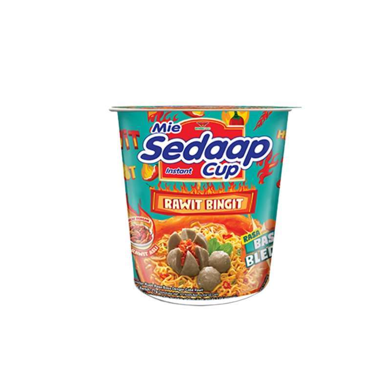 Pekanbaru Sedaap Mie Rasa Baso Bleduk 77Gr Cup