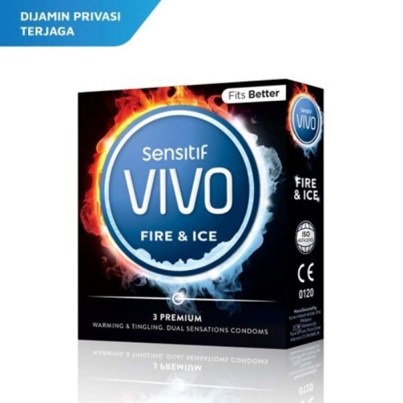 Pekanbaru Sensitif Vivo Condoms Fireice 3'S