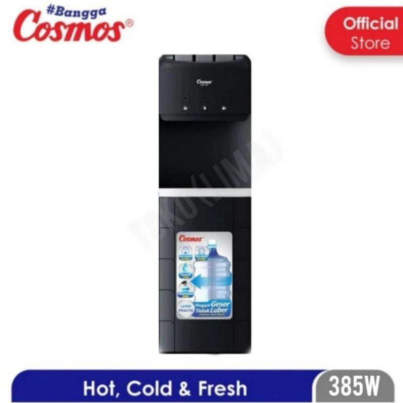 Pekanbaru Dispenser Galon Bawah Cosmos Cwd 7601 Hot Cold Fresh 3 Kran Dispenser