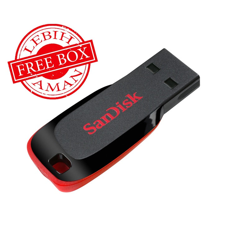 Pekanbaru Flash Disk Sandisk Cruzer Blade 64Gb