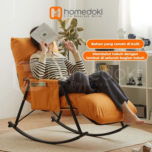 Pekanbaru Homedoki Sofa Santai Kursi / Goyang Santai Kursi / Sofa Malas / Kursi Tidur Sofa / Kursi Sofa Multifungsi / Malas Kursi / Kursi Goyang / Kursi Ruang Tamu / Kursi Tidur Sofa