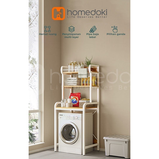 Pekanbaru Homedoki Rak Serbaguna /Rak Laundry / Rak Mesin Cuci / Rak Penyimpanan Serbaguna