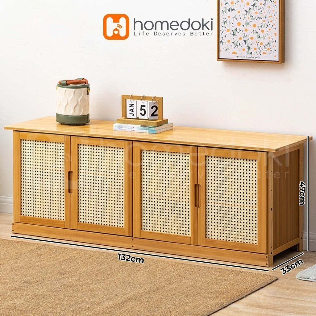 Pekanbaru Homedoki - Rak Sepatu Kabinet Aesthetic