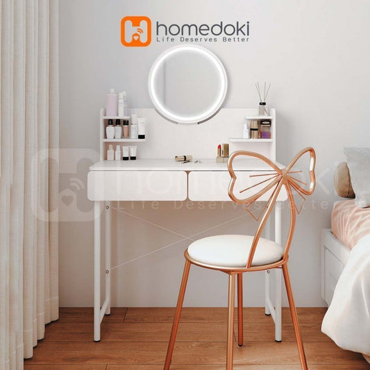 Pekanbaru Homedoki Meja Rias/Meja Rias Aesthetic/Meja Rias Minimalis/Meja Rias Led/Meja Rias Lampu/Meja Rias Sliding/Meja Make Up