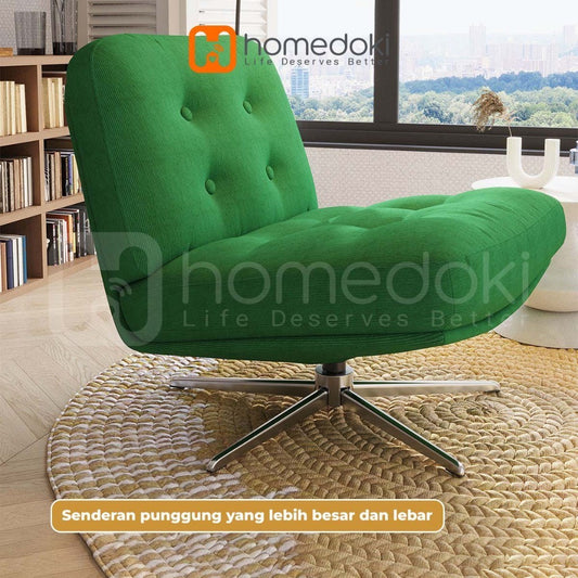 Pekanbaru Homedoki Sofa Malas/Sofa Ruang Tamu/Sofa Aesthetic/Sofa Minimalis/Sofa Single