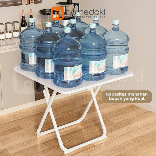 Pekanbaru Homedoki Meja Makan Lipat/Meja Makan/Meja Lipat/Meja Makan Serbaguna/Meja Makan Portable