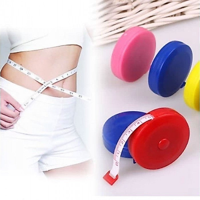 Meteran Mini Bulat /Meteran Pinggang 150 CM / Meteran Gulung Meteran Kain Bulat / Meteran Kain Mini