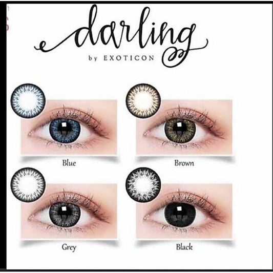 Pekanbaru Softlens Darling By X2 Big Eyes 16Mm Normal /Minus