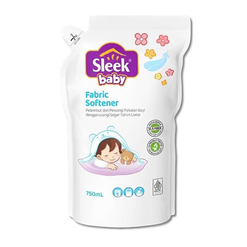 Pekanbaru Sleek Baby Softener 750 Ml Pouch
