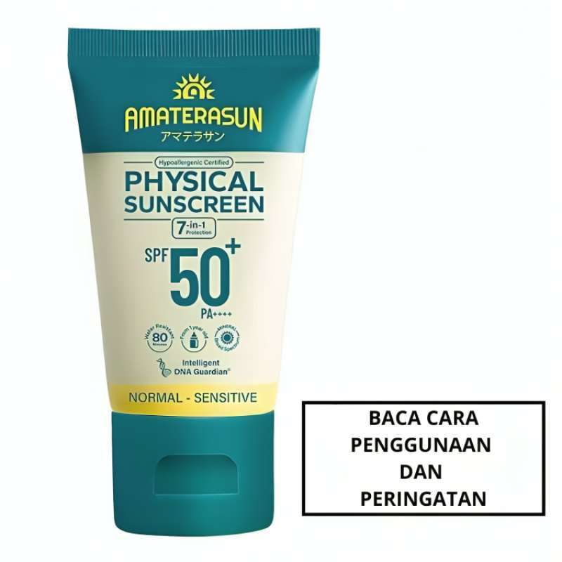 Pekanbaru Amaterasun Physical Sunscreen Spf50+ 30G