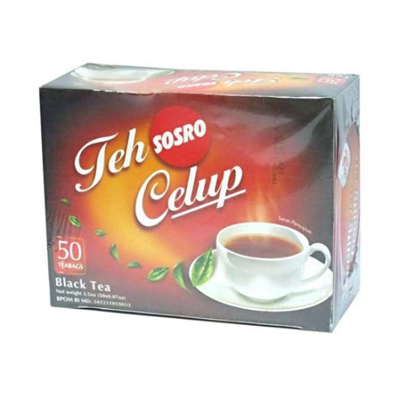 Pekanbaru Sosro Black Tea Bag 50'S Box