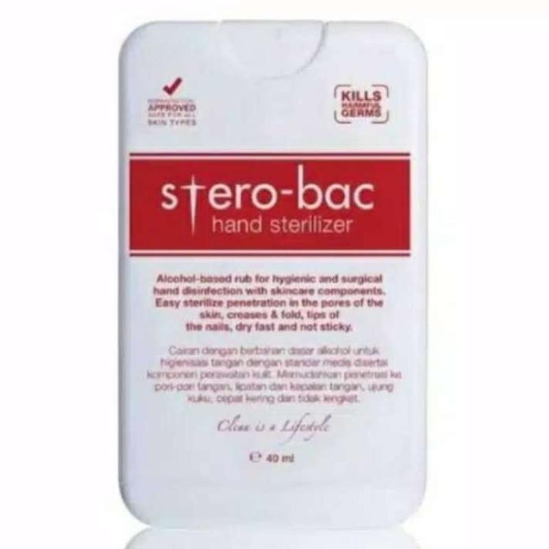 Pekanbaru Stero-Bac Hand Sterilizer 40Ml
