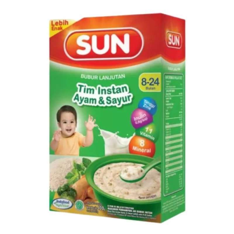 Pekanbaru Sun Tim Instan Ayam&Sayur Box 100Gr