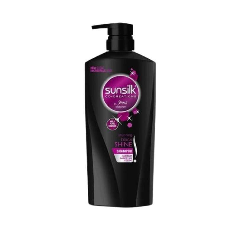 Pekanbaru Sunsilk Shampoo Black Shine 650Ml Pump