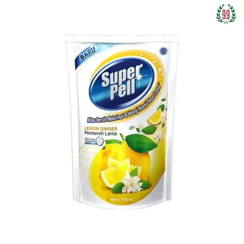 Pekanbaru SUPER PELL CLEAN LEMON 770ML POUCH