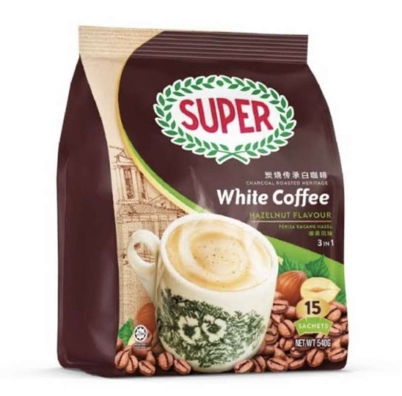 Pekanbaru Super Charcoal White Cf Hazelnut 15X36G