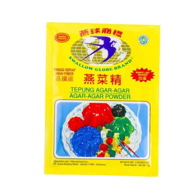 Pekanbaru Swallow Globe Agar-Agar Orange 7Gr Sch