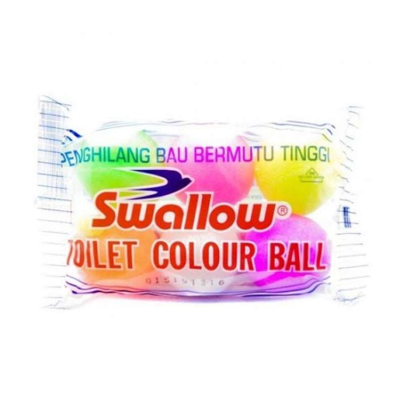 Pekanbaru SWALLOW TOILET COLOUR BALL 6PC(S110)