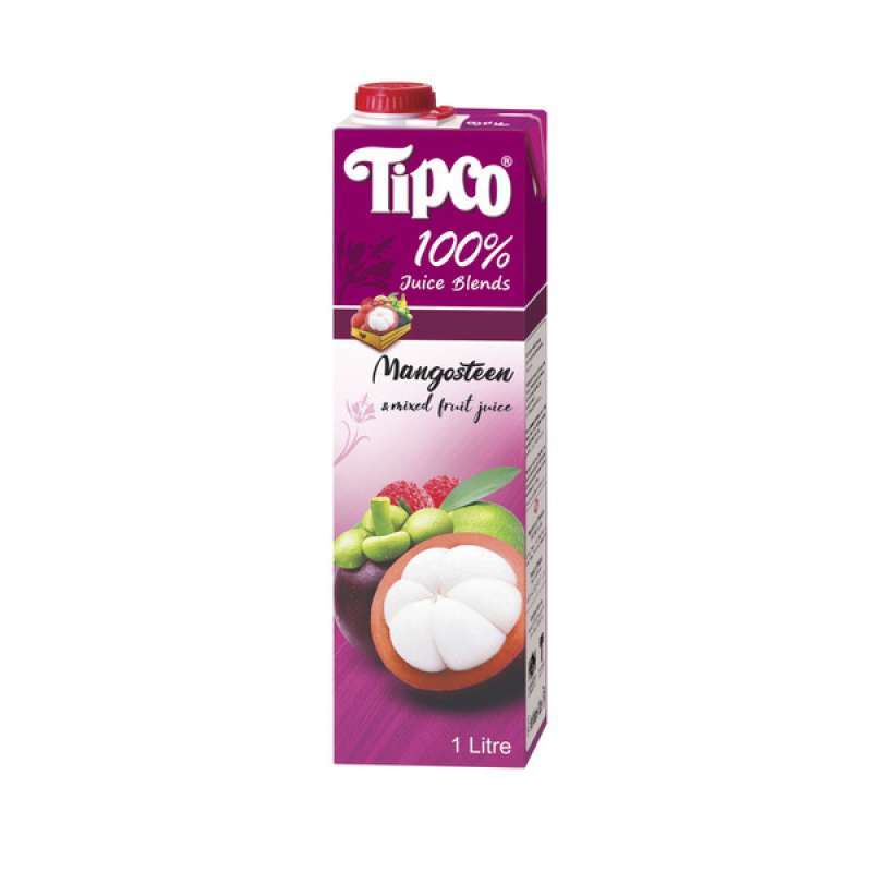 Pekanbaru Tipco 100% Mangosteen Mix Fruit Juice 1 L