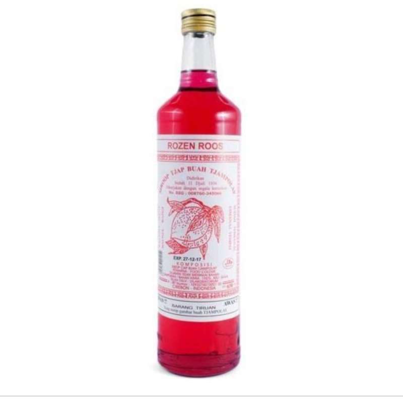 Pekanbaru Champolai Syrup Rozen Rose 630Ml Botol