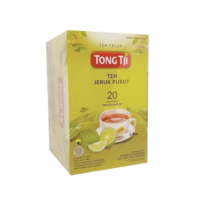 Pekanbaru Tong Tji Jrk Purut Kaffir Lime Tea 20'S