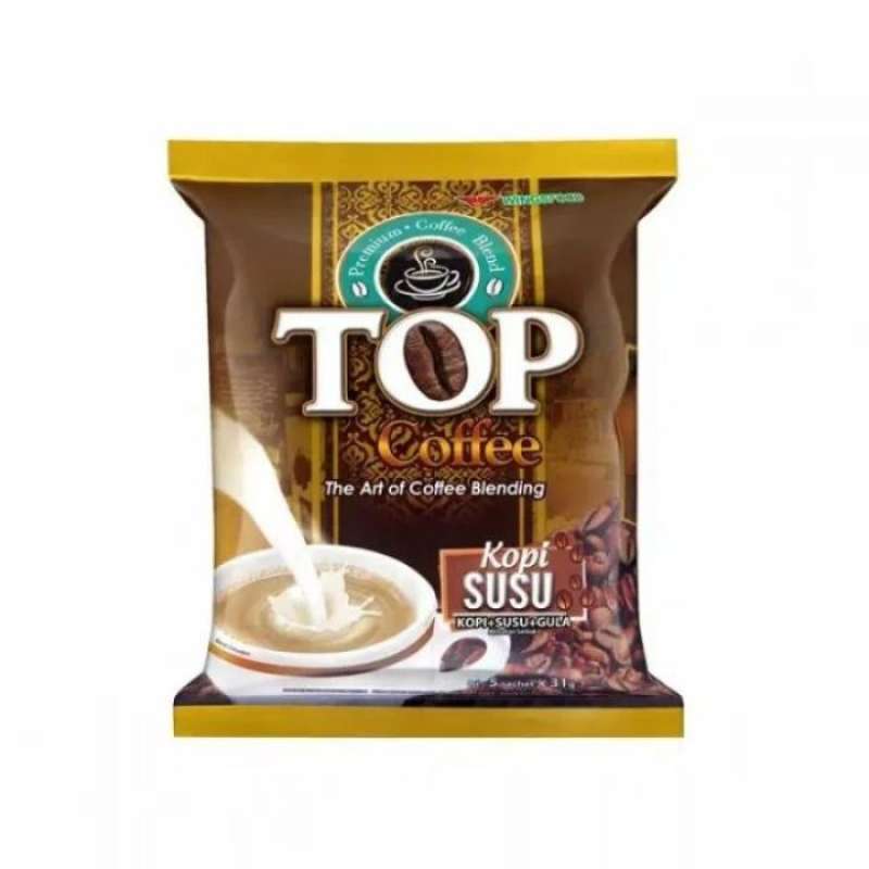 Pekanbaru Top Kopi Susu+Gula 20X31Gr