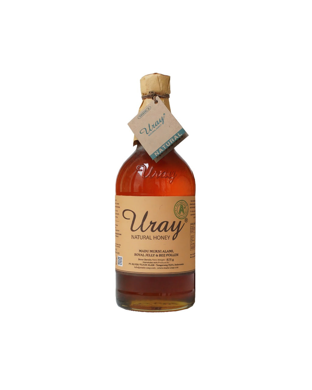 Pekanbaru Uray Madu Raw 100% Natural Honey 875 G Botol