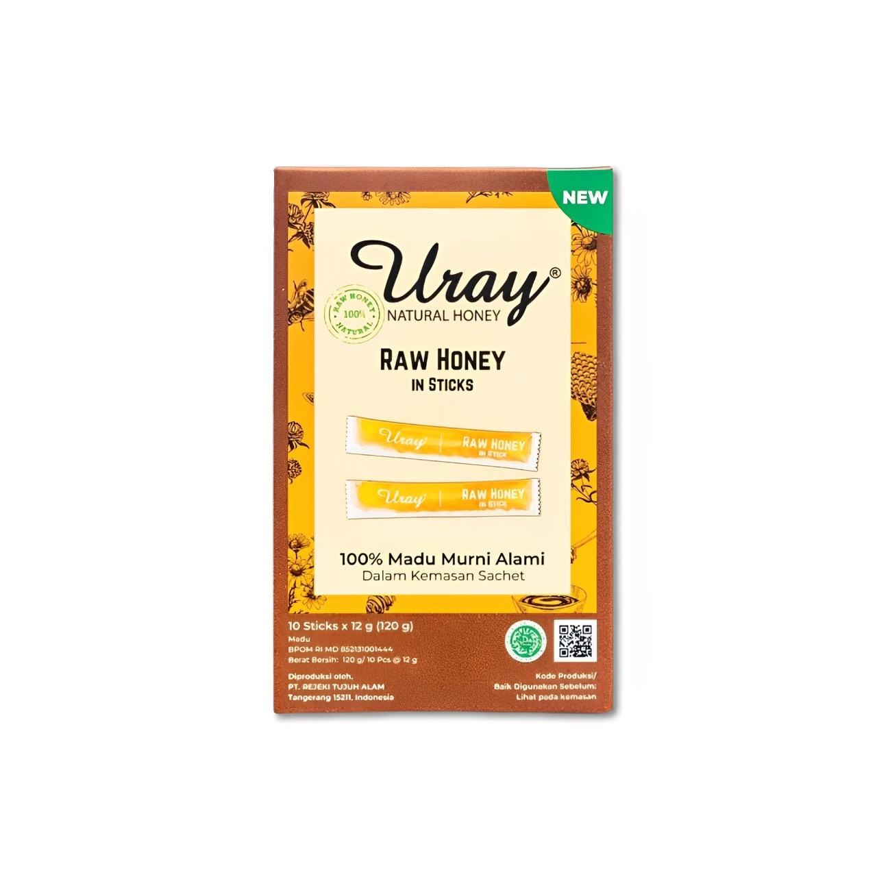 Pekanbaru Uray Raw Honey In Sticks 120G