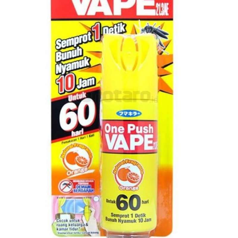 Pekanbaru VAPE ONE PUSH 60HR ORANGE 16ML