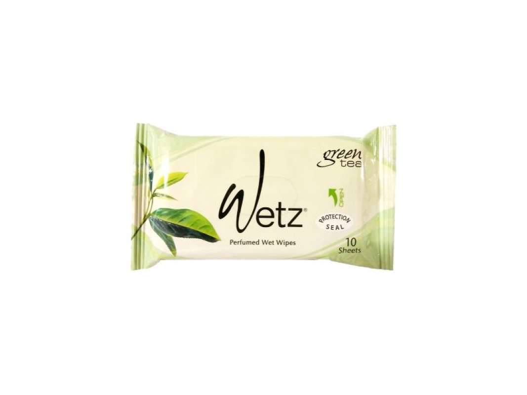 Pekanbaru Wetz Wipes Green Tea 10'S
