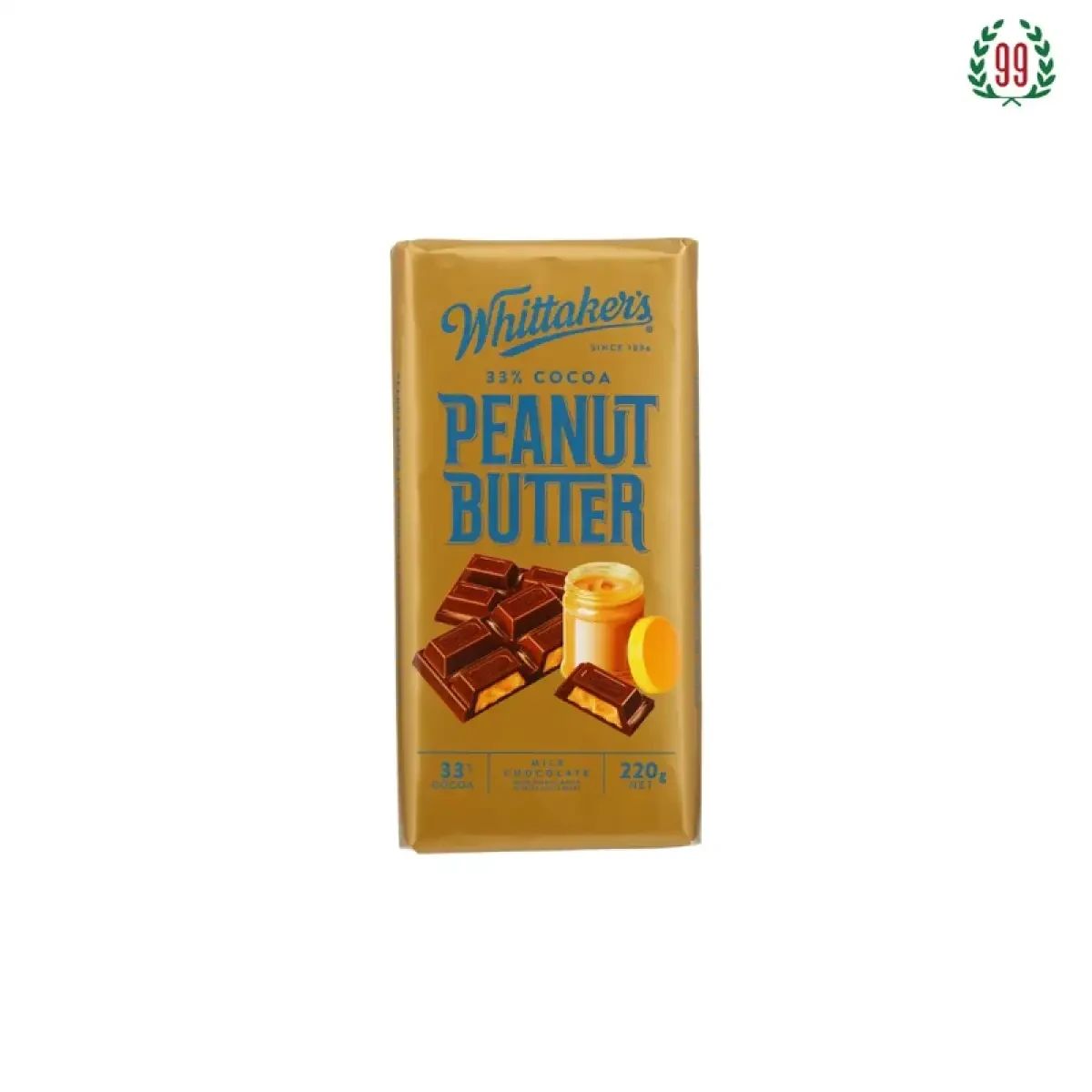 Pekanbaru Whittaker'S Original Peanut Block 200Gr