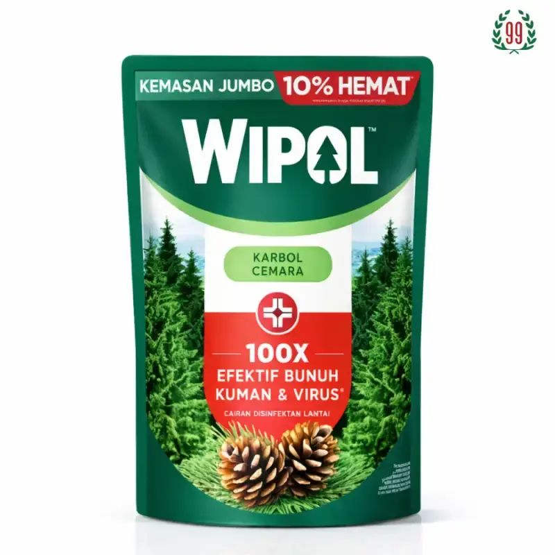 Pekanbaru WIPOL KARBOL CEMARA 1500ML PCH