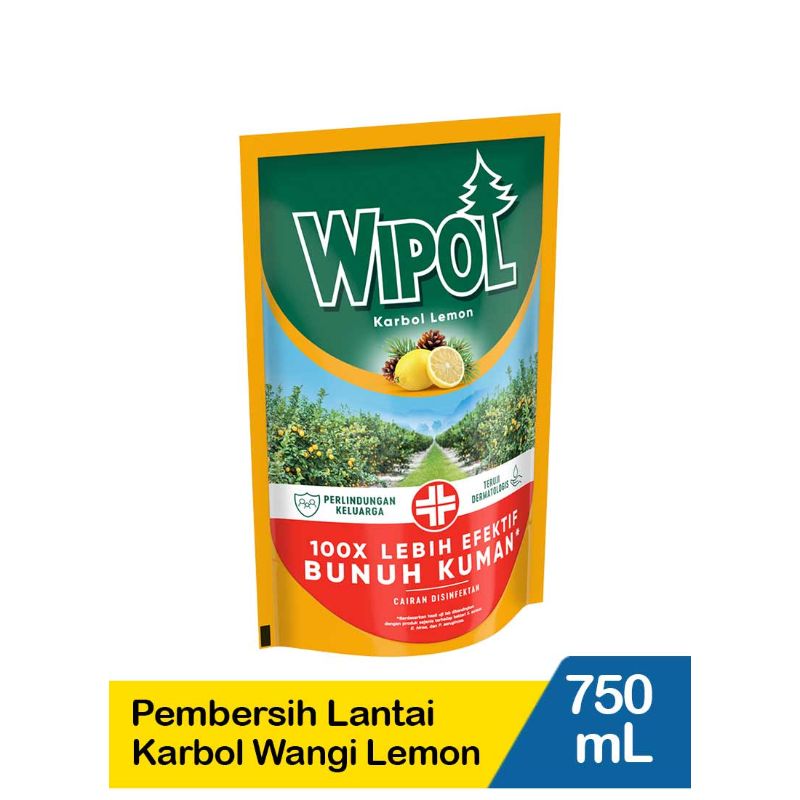 Pekanbaru WIPOL LEMON PINE 720ML PCH