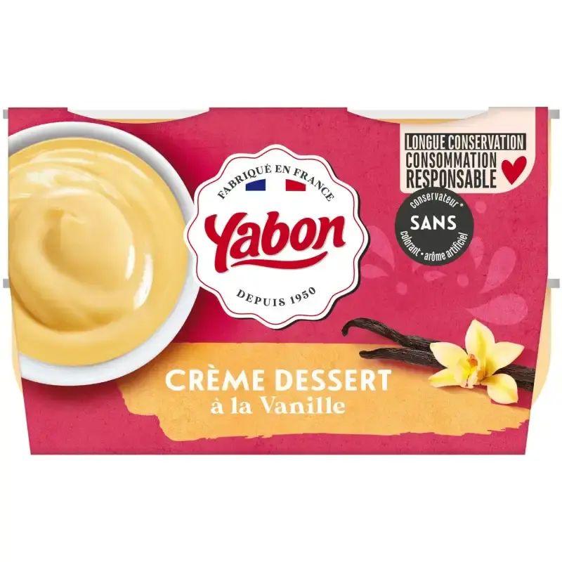 Pekanbaru Yabon Dairy Dessert Vanilla 4X120Gr
