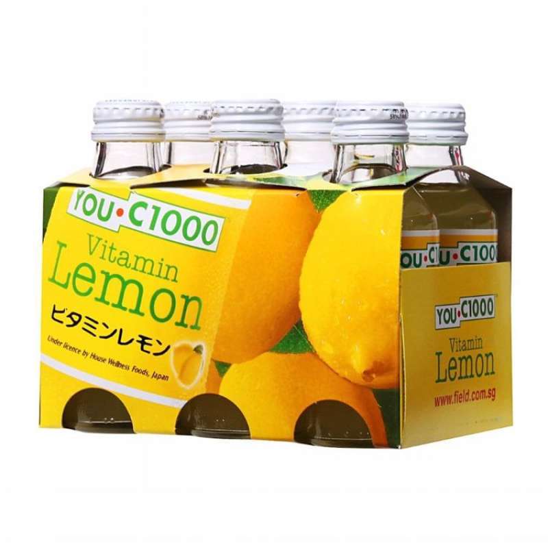 Pekanbaru You C 1000 Lemon 6X140Ml Btl