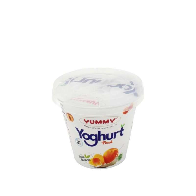 Pekanbaru Yummy Yoghurt Peach 100Gr Cup