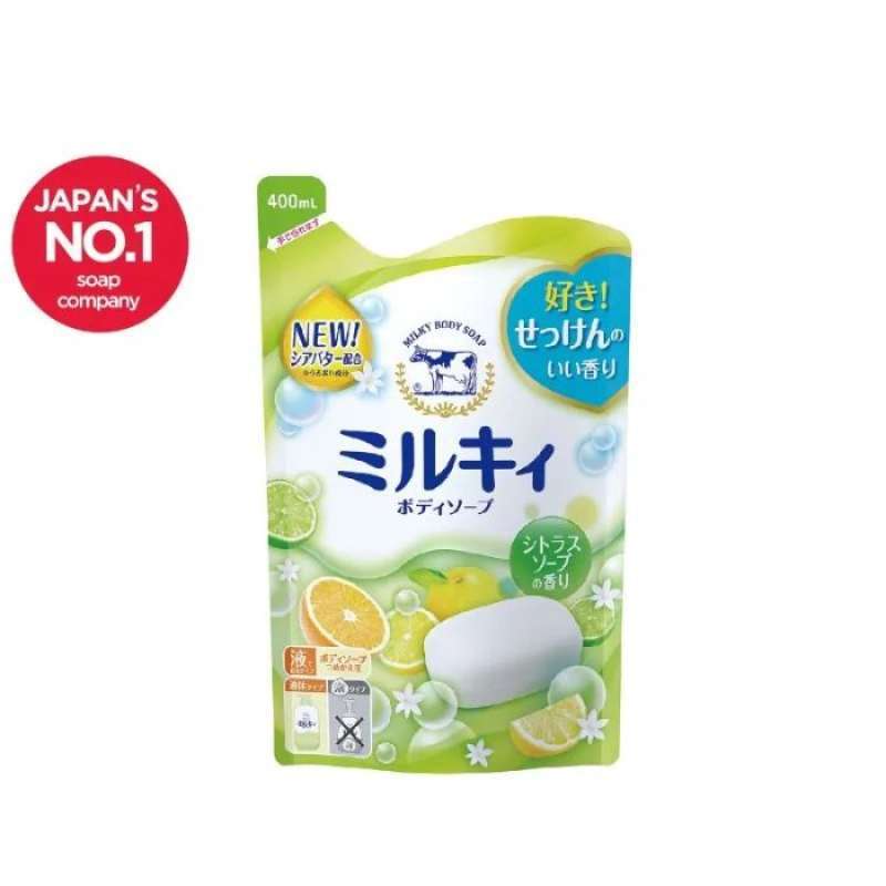 Pekanbaru MILKY BODY SOAP CITRUS 360ML REFILL
