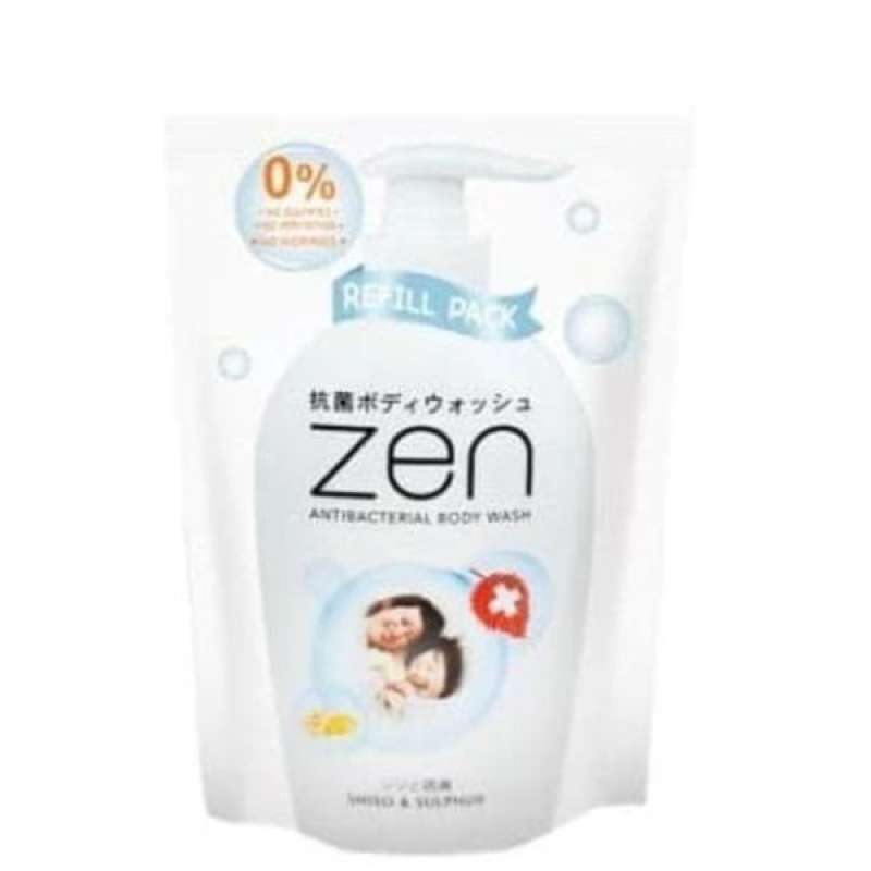 Pekanbaru ZEN BODY WASH SHISO&SULPHUR 380ML POUCH