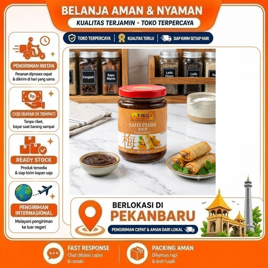 Lee Kum Kee Saus Plum 260 gr Sauce Saus Plum LKK 260g - Salad Dressing, Bumbu Masak, Dipping Sauce