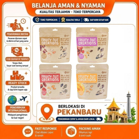 Hundred Seeds Fruity Nut Creations 60 gr, Choco Nut Delight, Cranberry Raisin, Sun Kissed, Mango COD