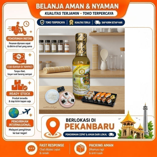 Kikkoman Saus Bumbu Rasa Cuka 150ml - Vinegar Type Seasoning, Kebutuhan Memasak, Bumbu Masak Instan