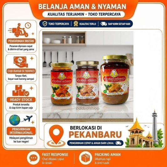Thai Boy Tom Yum Soup Paste 125 gr, 230 gr dan 500 gr Kebutuhan Memasak, Bumbu Masak Instan, Halal