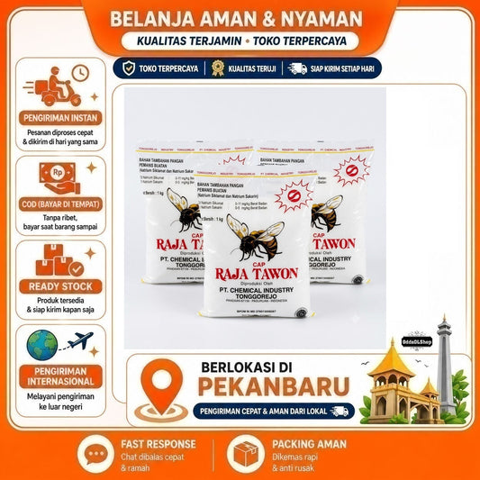 Cap Raja Tawon Pemanis Buatan 1 kg, Bahan Tambahan Pangan, Kebutuhan Memasak, Bahan Makanan Minuman