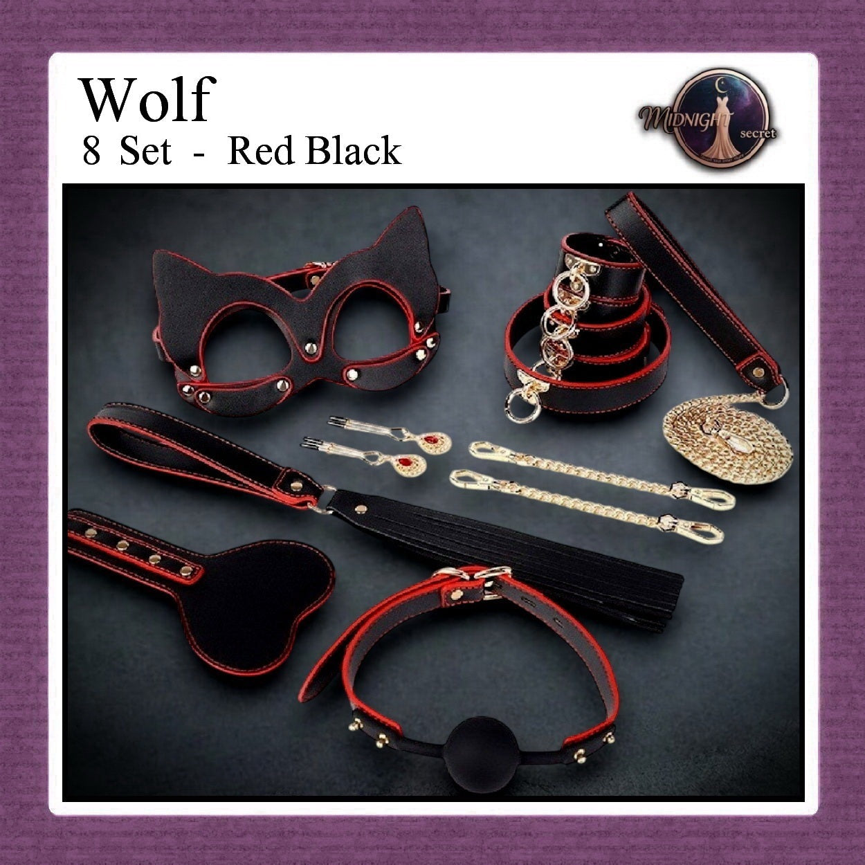 Pekalongan Midnight Set Premium BDSM Fashion WOLF BOX