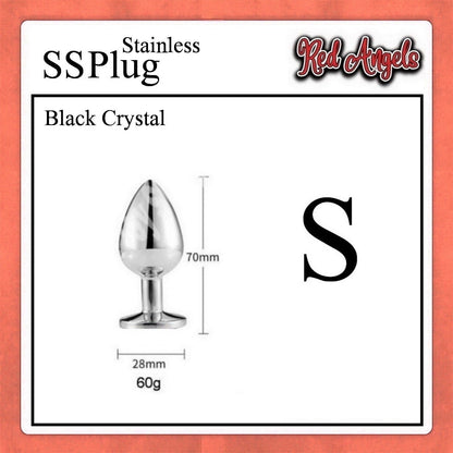 Pekalongan Red Angels Plug Anal Stainless Steell Ukuran M S L