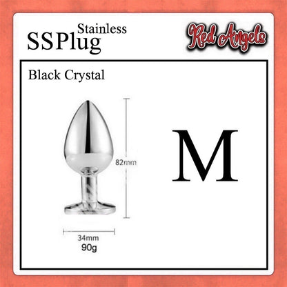 Pekalongan Red Angels Plug Anal Stainless Steell Ukuran M S L