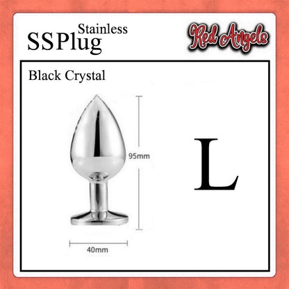 Pekalongan Red Angels Plug Anal Stainless Steell Ukuran M S L