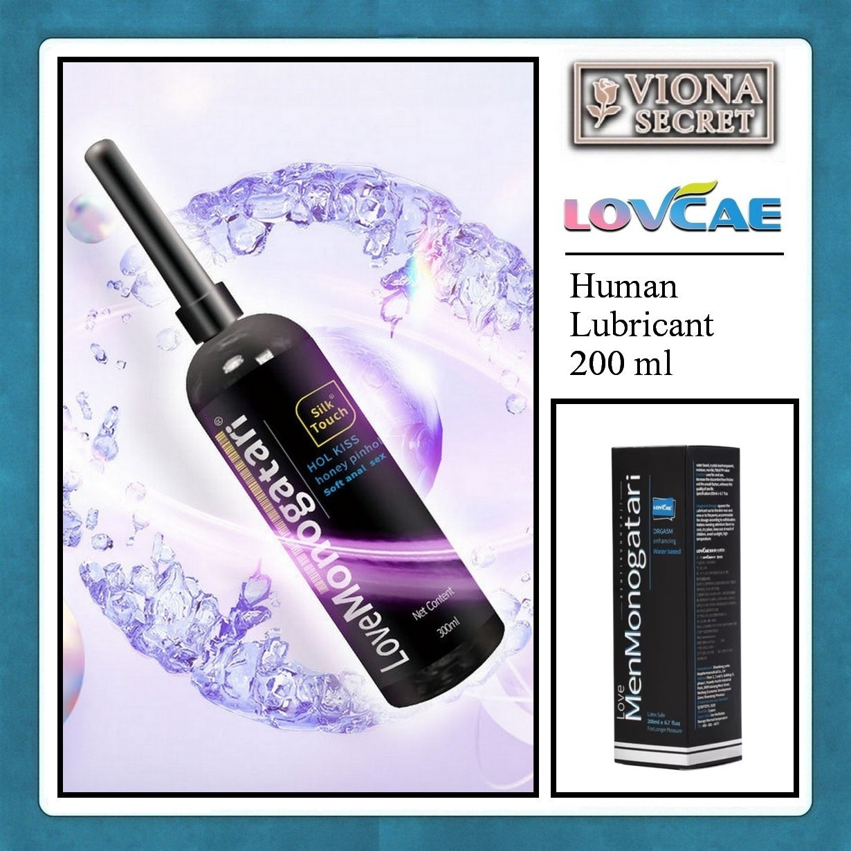 Pekalongan Midnight Monogatari Funnel 200ml - Human Lubricant LovCae Pelumas Intim